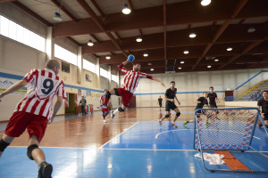 Mattia Gatta in un azione d'attacco